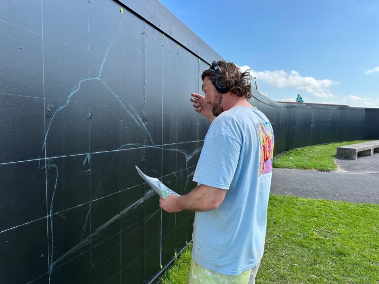 An Amazing Mural for Jubilee Gardens