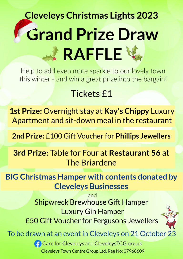 Christmas Prize Draw Raffle 2023