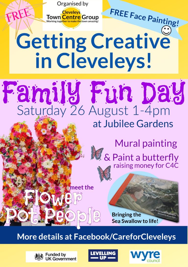 Family Fun Day in Jubilee Gardens: Getting Creative in Cleveleys