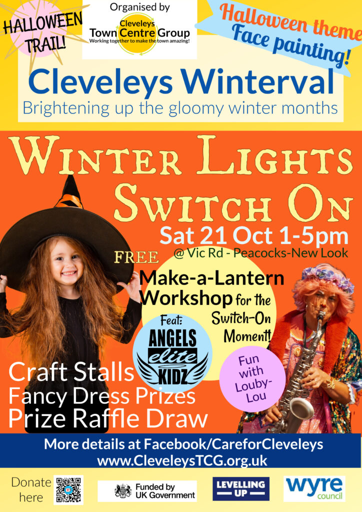 Cleveleys Winter Lights Switch On and Halloween Event