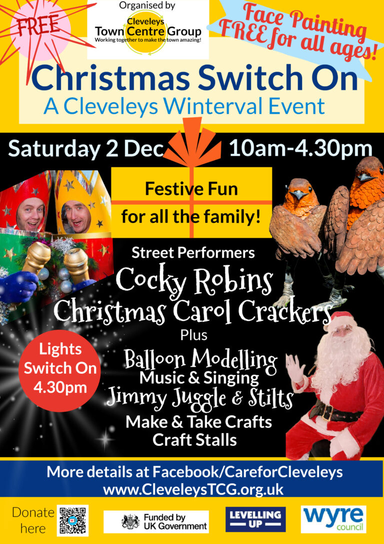 Cleveleys Christmas Switch On 2023
