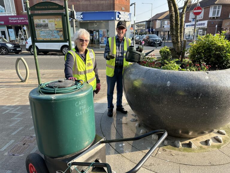 The Care for Cleveleys volunteers have been looking at Water Butts and Barrels - for Eco Friendly Plant Watering in '24.