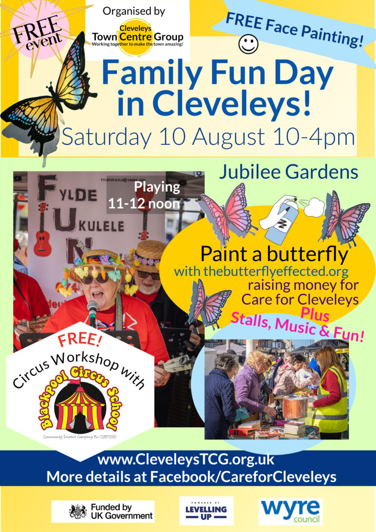 Family fun day in Jubilee Gardens 10.8.24