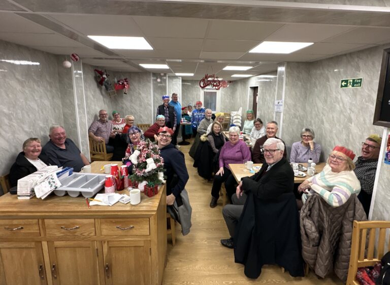 Celebrating the King's Award for Voluntary Service at Kays Fish and Chips