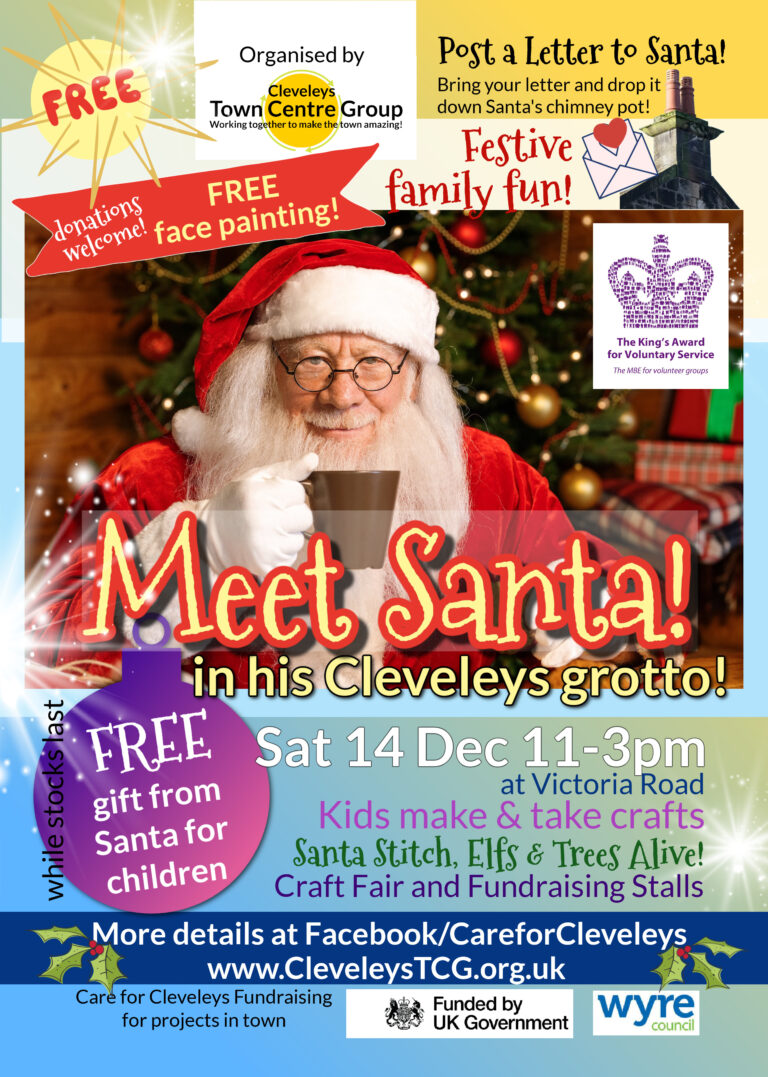 Meet Santa in his Cleveleys grotto