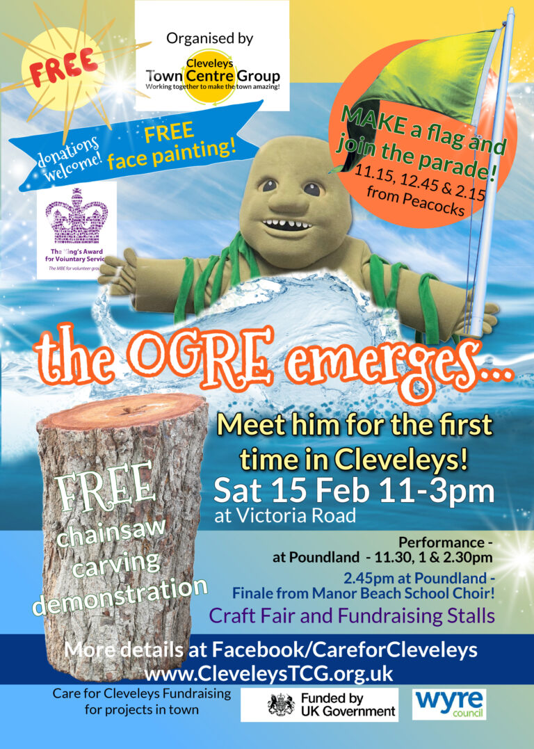 The Ogre Emerges, event in Cleveleys on Sat 15 February 2025