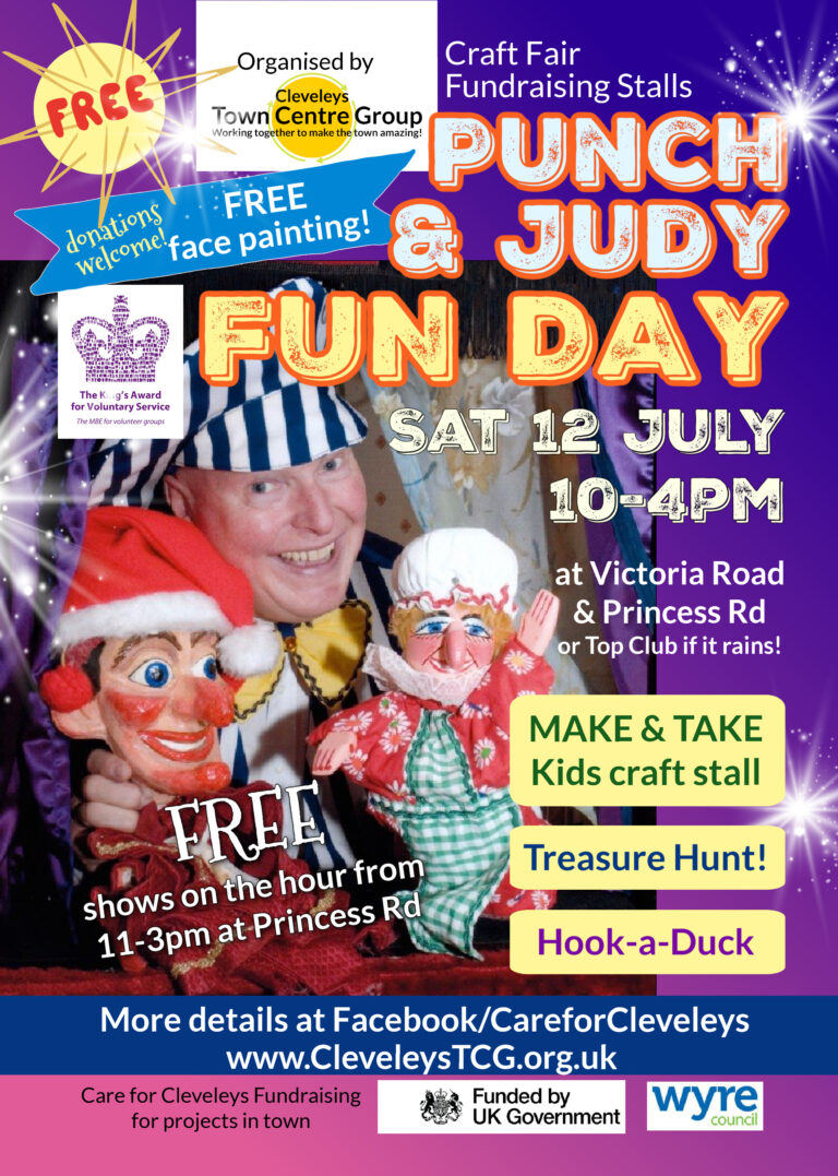 Punch and Judy Fun Day in Cleveleys