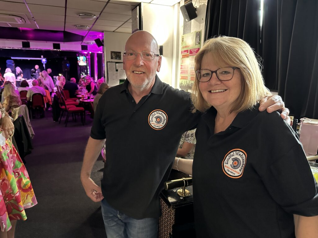 Derek and Debbie Gorman, event organisers