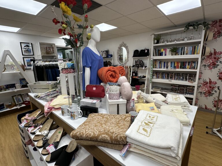 Quality pre-loved goods at the Care for Cleveleys Shop