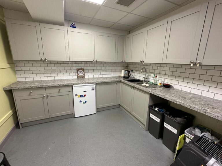 A New Kitchen for the New Care for Cleveleys Shop