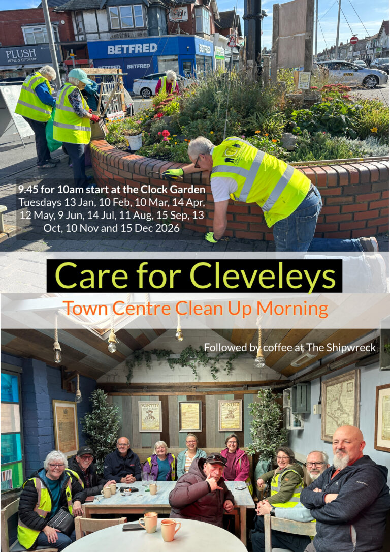 Care for Cleveleys Town Centre Clean Ups