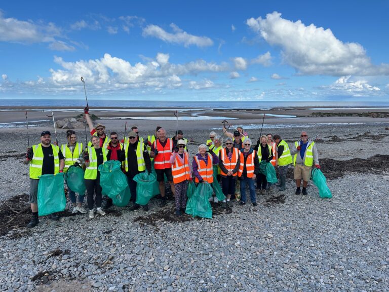 Rossall Beach Clean