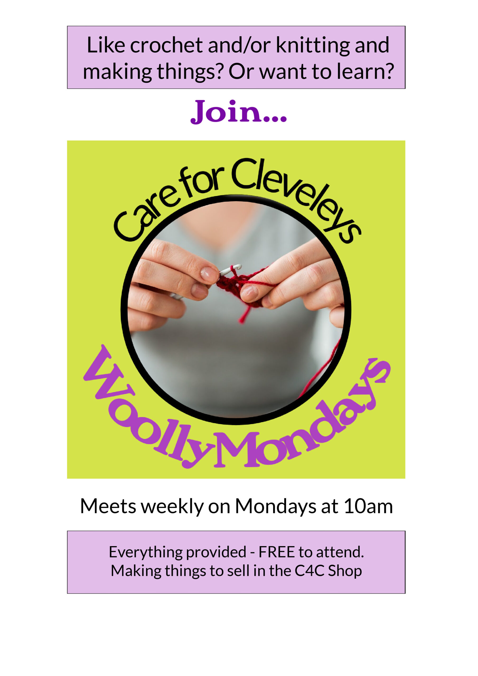 Woolly Mondays Crochet-Knit Crafts
