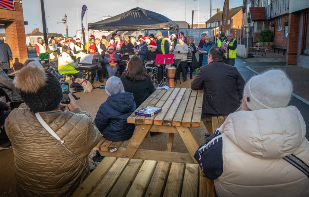 Princess Road event space Cleveleys town centre
