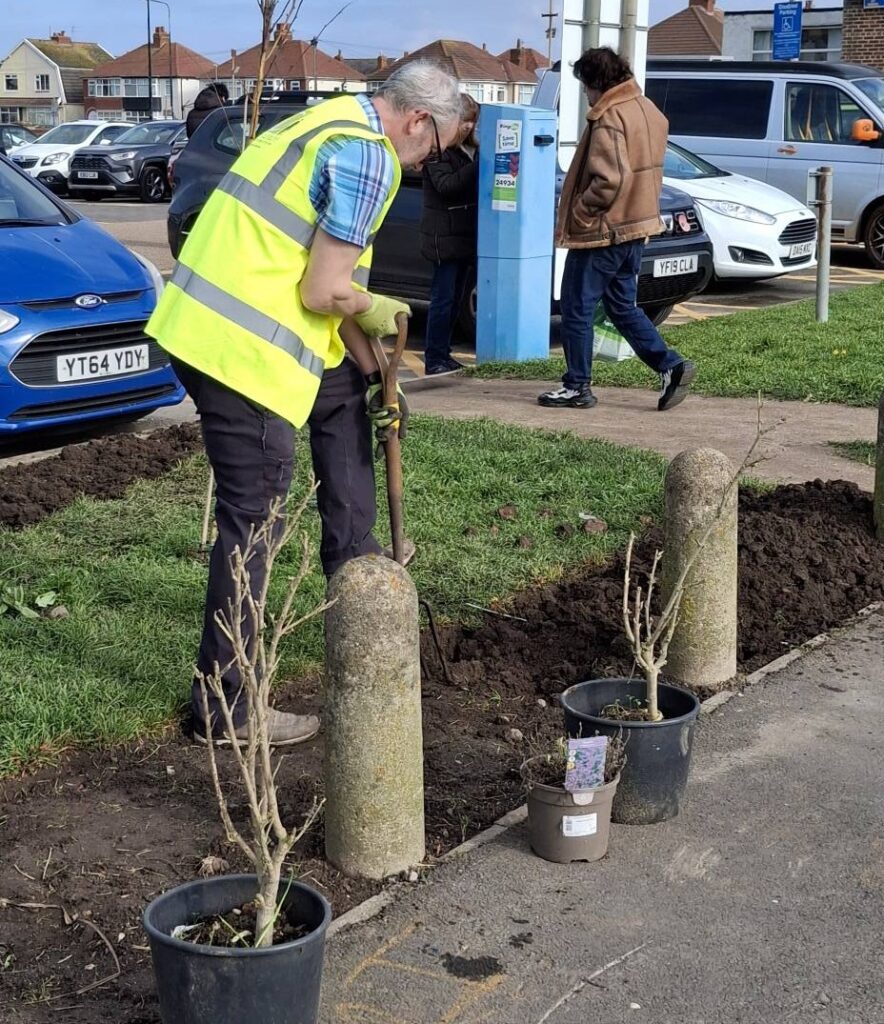 Turning the soil