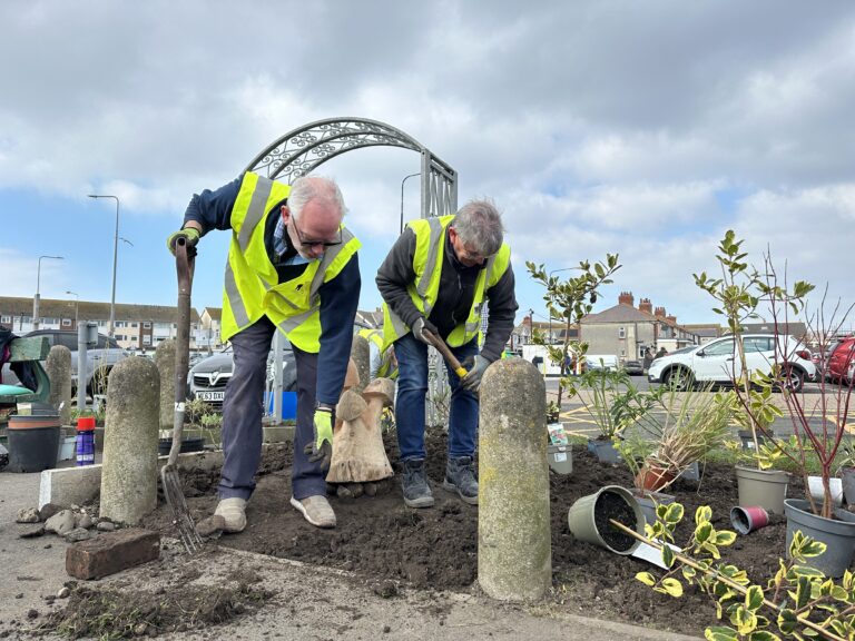 Making a Garden at Derby Road Car Park